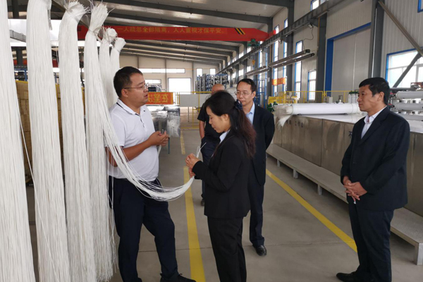 陜西航天建設(shè)集團(tuán)有限公司總經(jīng)理、黨委副書(shū)記謝明娟率隊(duì)赴遼寧一諾環(huán)保產(chǎn)業(yè)集團(tuán)開(kāi)展考察調(diào)研工作