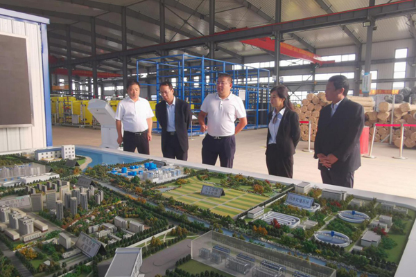 陜西航天建設(shè)集團(tuán)有限公司總經(jīng)理、黨委副書(shū)記謝明娟率隊(duì)赴遼寧一諾環(huán)保產(chǎn)業(yè)集團(tuán)開(kāi)展考察調(diào)研工作